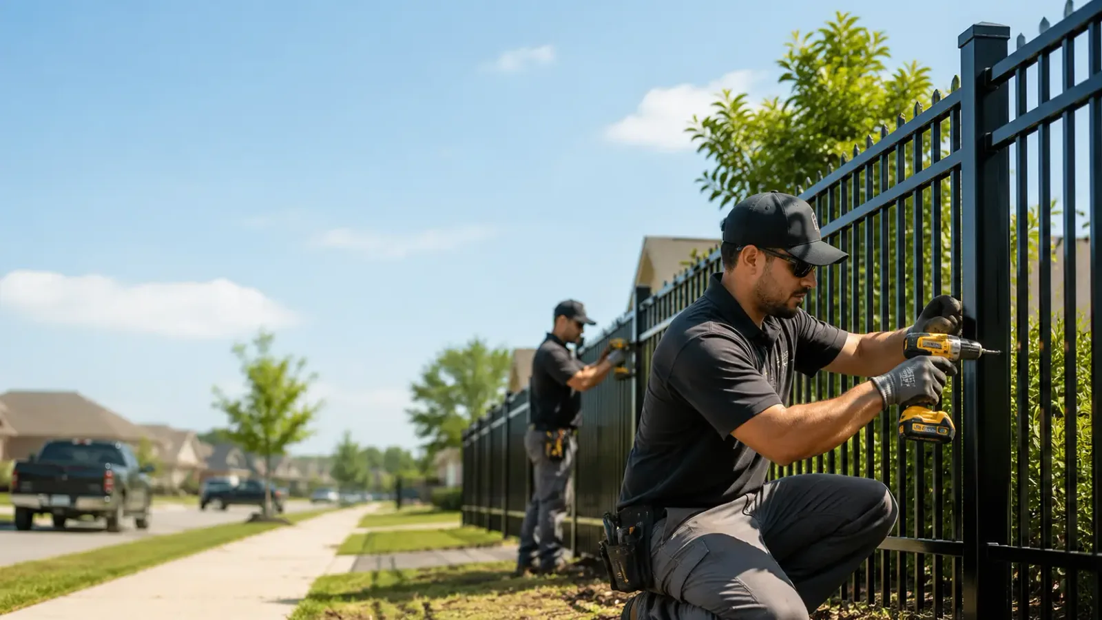 Metal Fence Installation in Spencerville, OK
